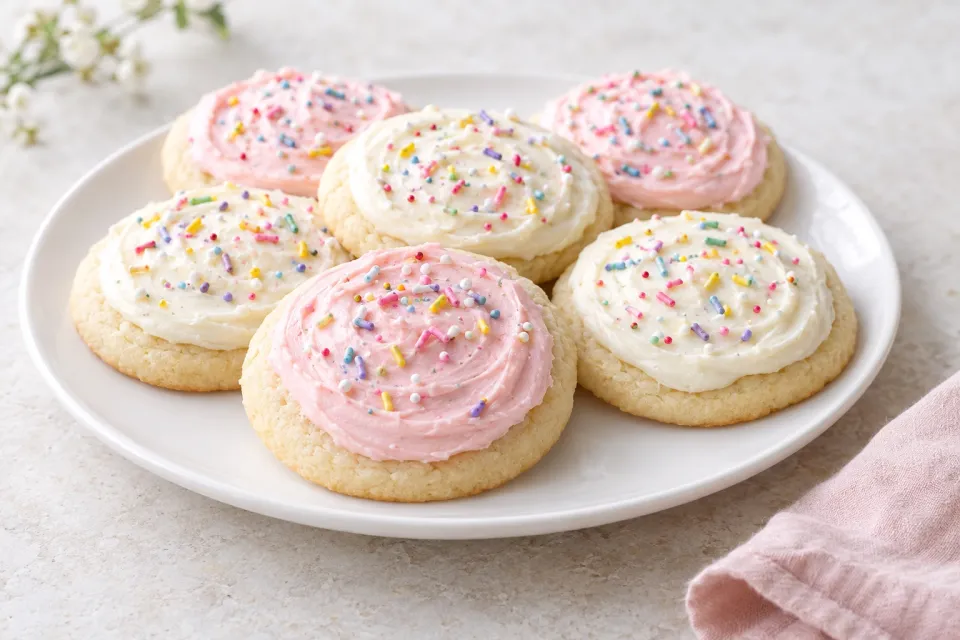 Perfect Frosted Sugar Cookies
