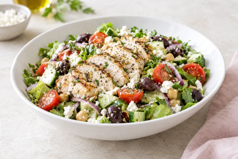 Mediterranean Chicken Salad