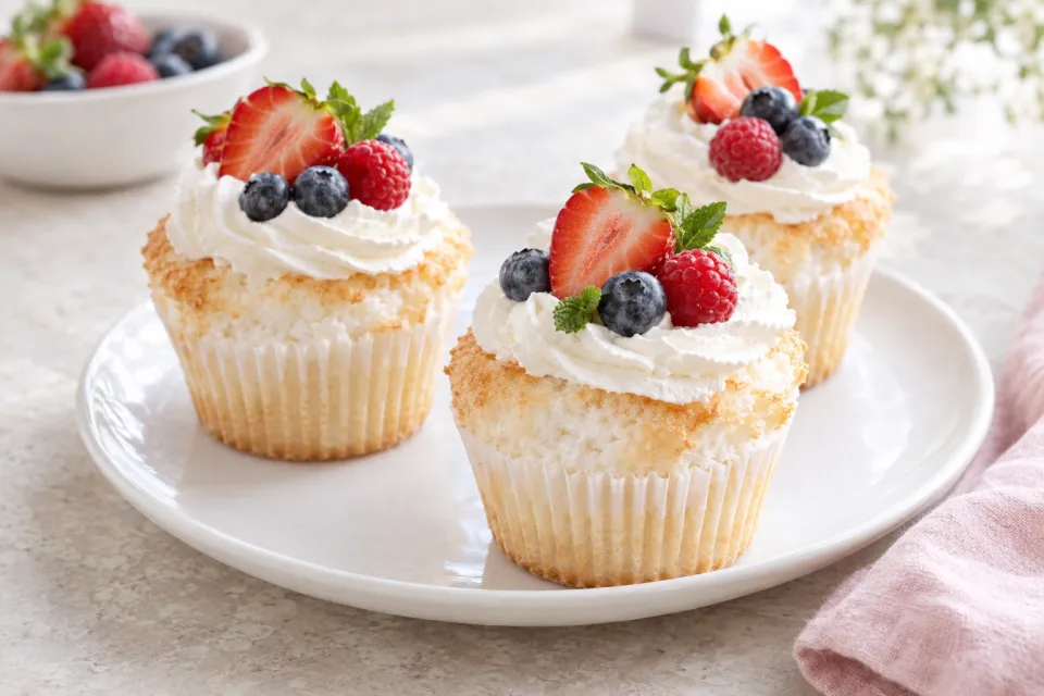 Angel Food Cupcakes