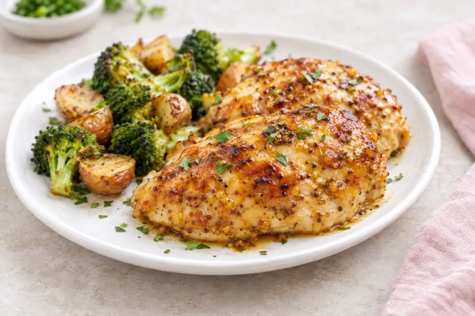 Baked Honey Mustard Chicken