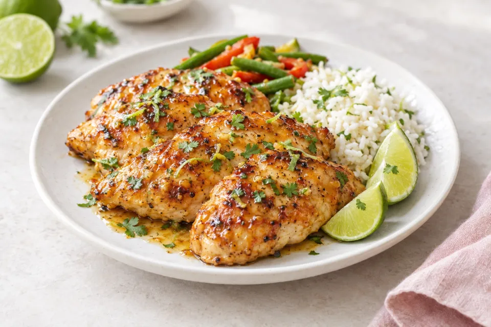 Skillet Honey-Lime Chicken