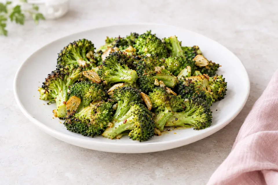 Roasted Broccoli with Garlic