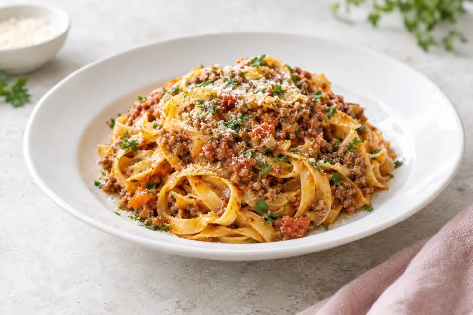 Pasta Bolognese