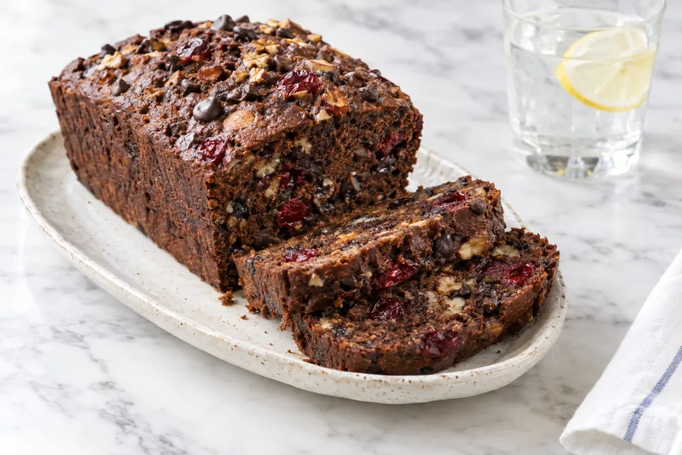 Chocolate-Cherry Fruitcake