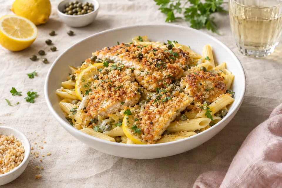 Chicken Piccata Pasta