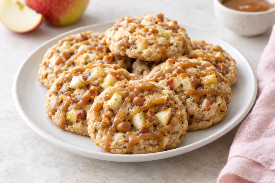 Caramel Apple Cookies