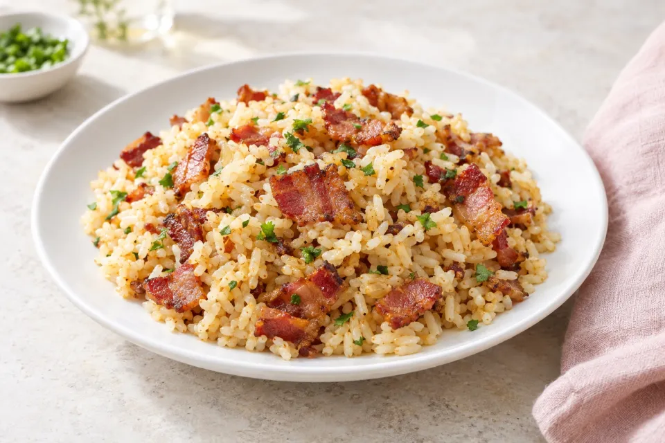 Arroz Con Tocino