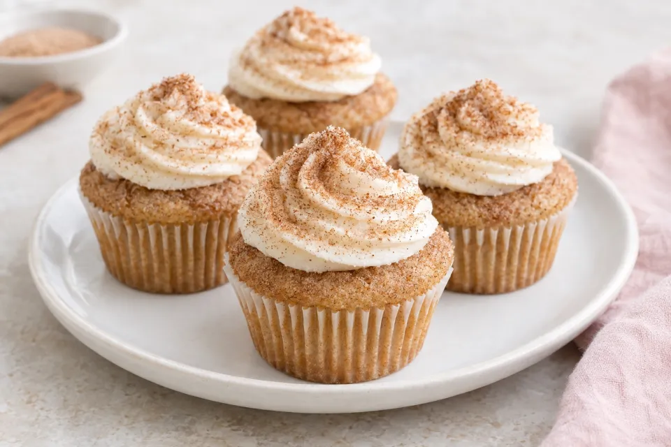 Snickerdoodle Cupcakes