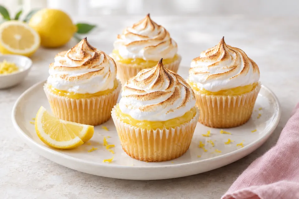 Lemon Meringue Cupcakes