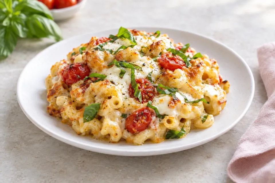 Caprese Mac and Cheese