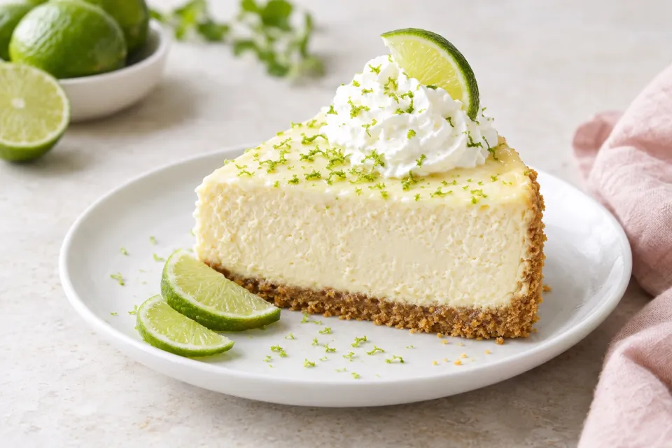 Instant Pot Lime Cheesecake