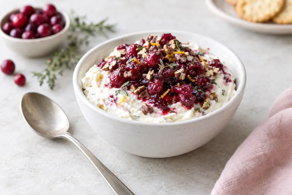 Cranberry Cream Cheese Dip