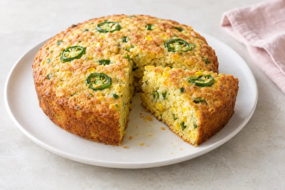 Jalape&ntildeo Cornbread
