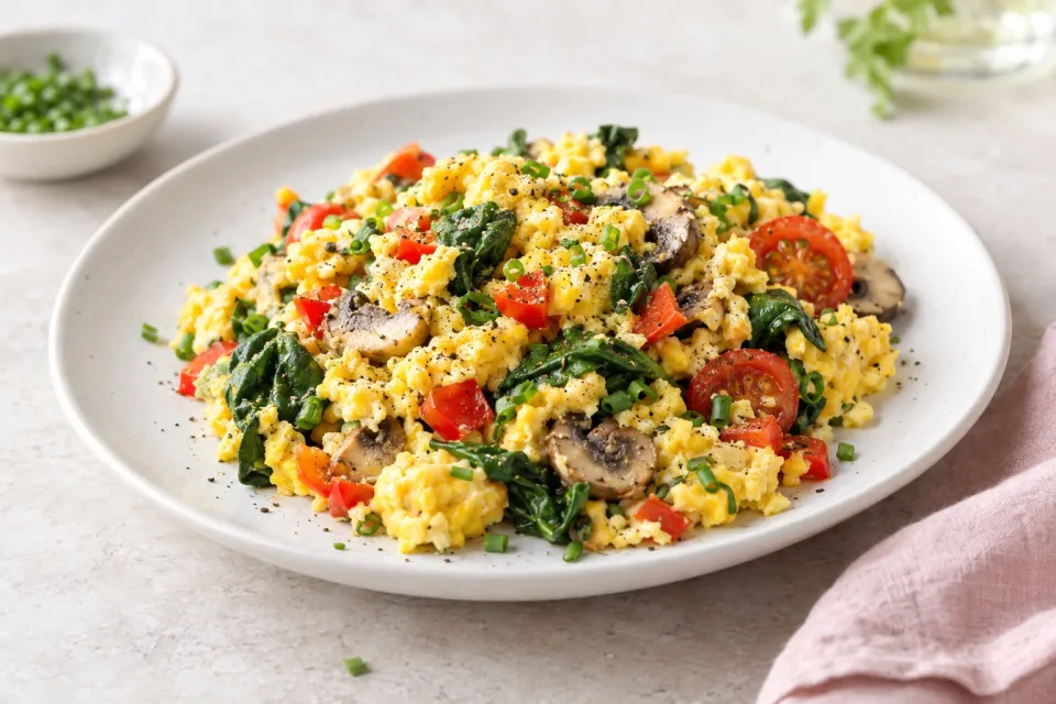 Vegetable Breakfast Scrambles