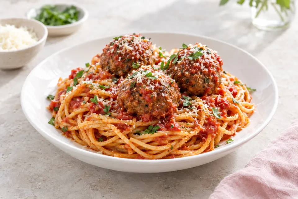 Spaghetti and Meatballs