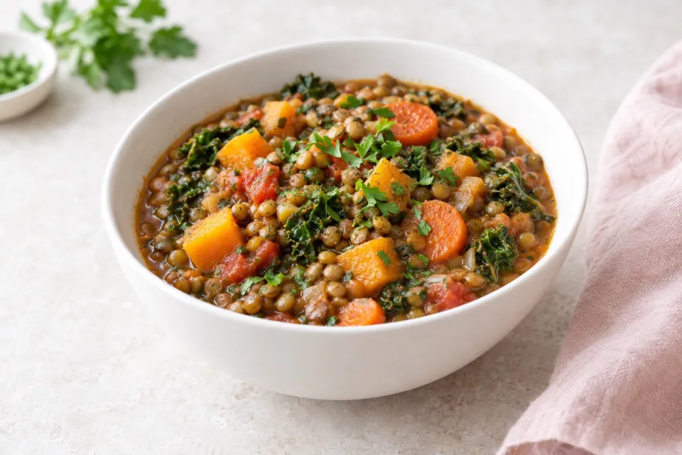 Vegan Winter Lentil Stew