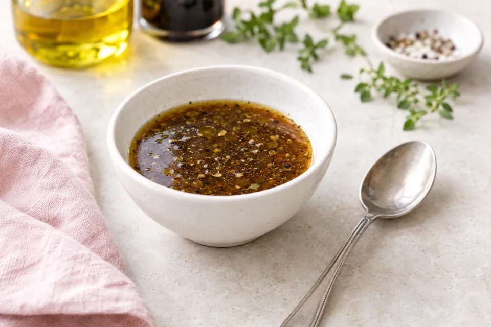 Easy Homemade Balsamic Vinaigrette