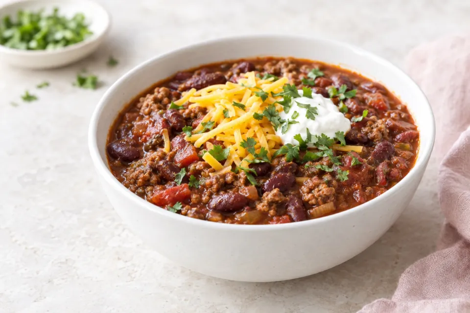 Simple Homemade Chili