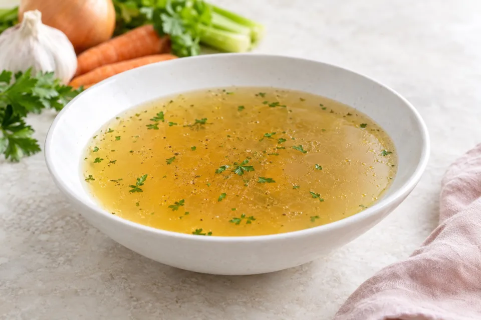 Slow Cooker Chicken Stock