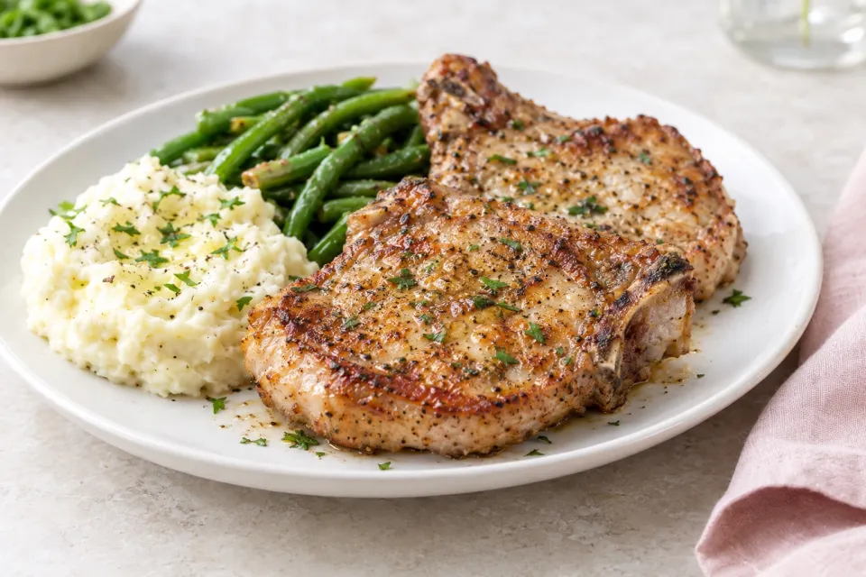 Mom’s Perfect Pork Chops