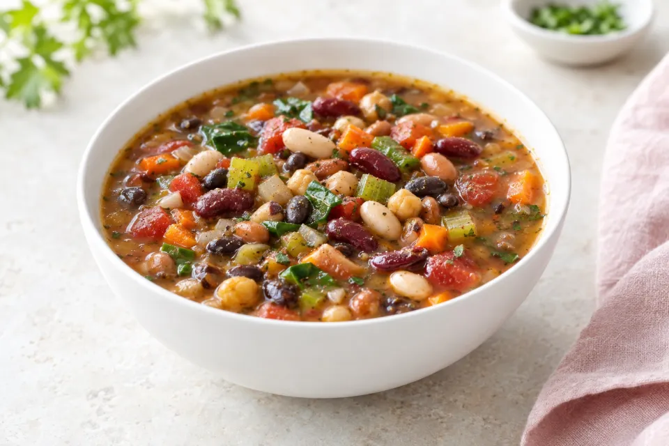 Vegetarian 15 Bean Soup