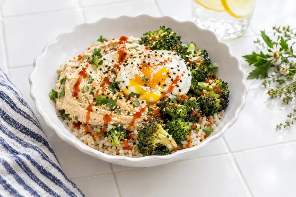 Hummus Breakfast Bowls