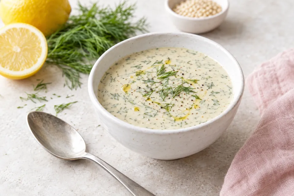 Lemon Dill Tahini Dressing