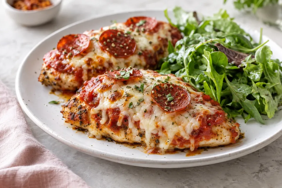 Baked Pizza Chicken