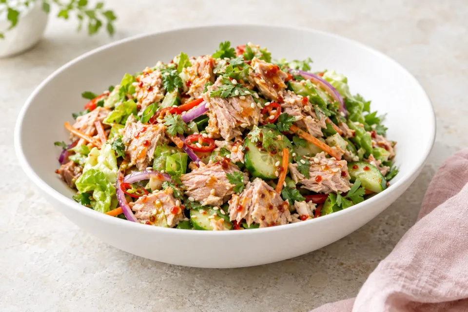 Sweet and Spicy Tuna Salad
