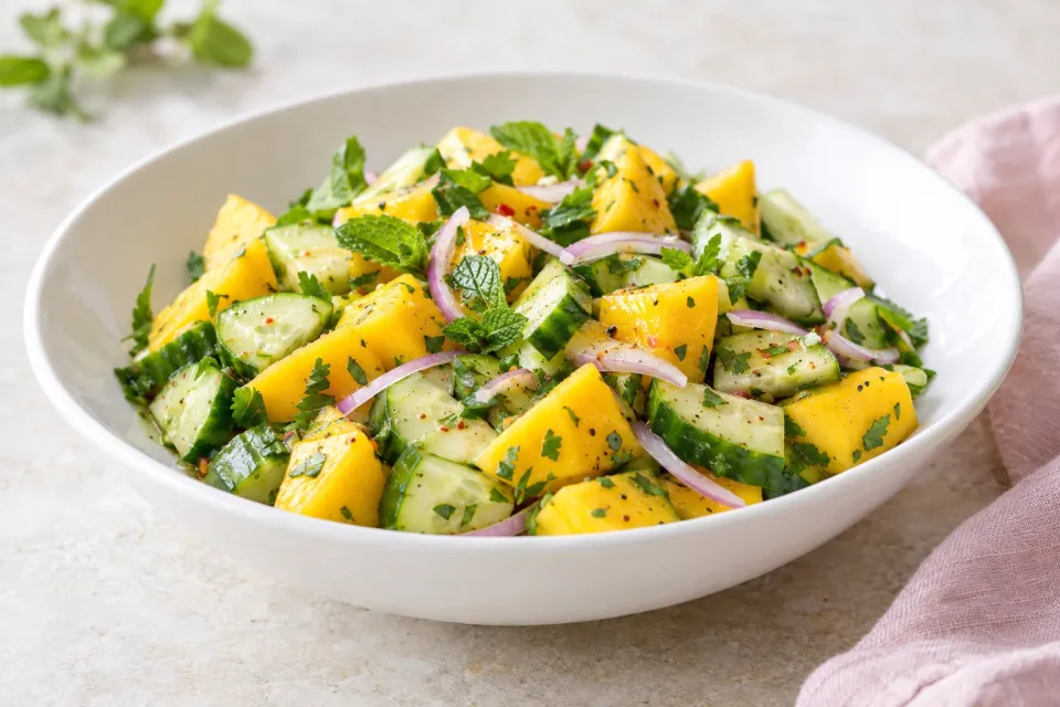 Cucumber Mango Salad