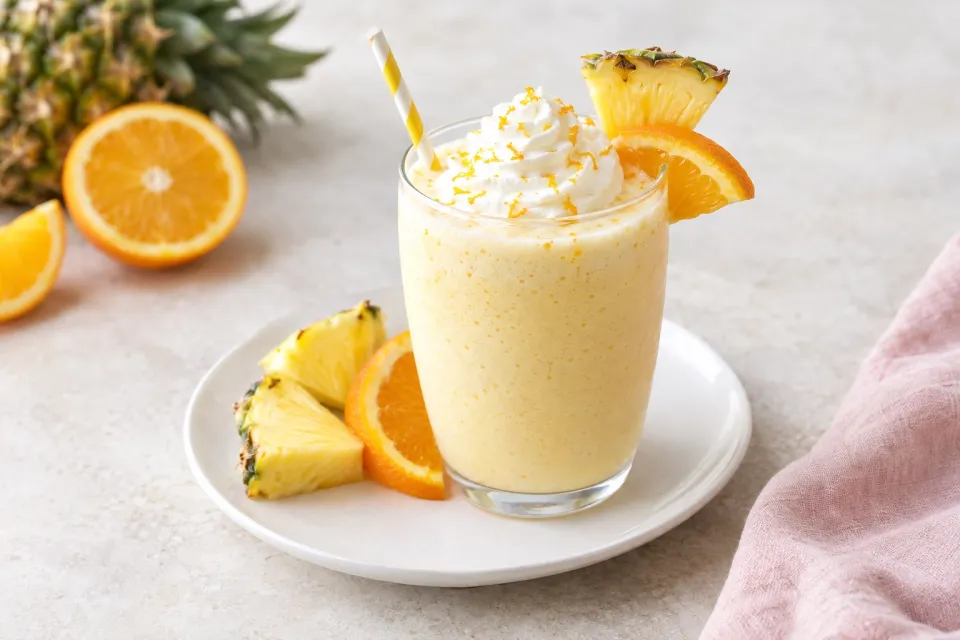 Homemade Pineapple Orange Julius