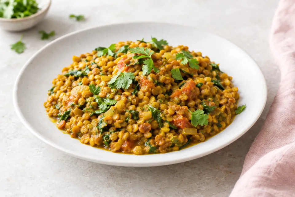 Curried Lentils