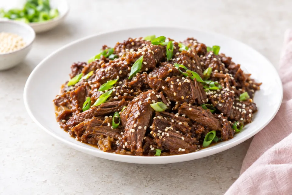 Slow Cooker Sesame Beef
