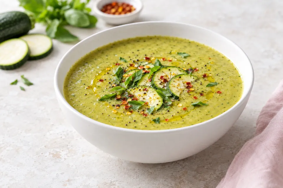 Spicy Zucchini Soup