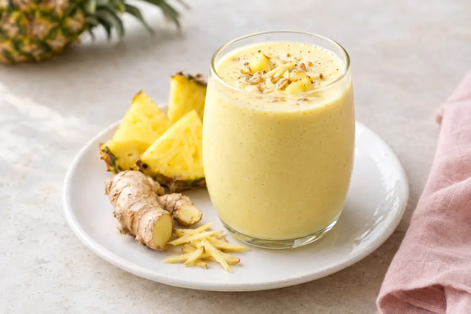 Pineapple Ginger Lassi