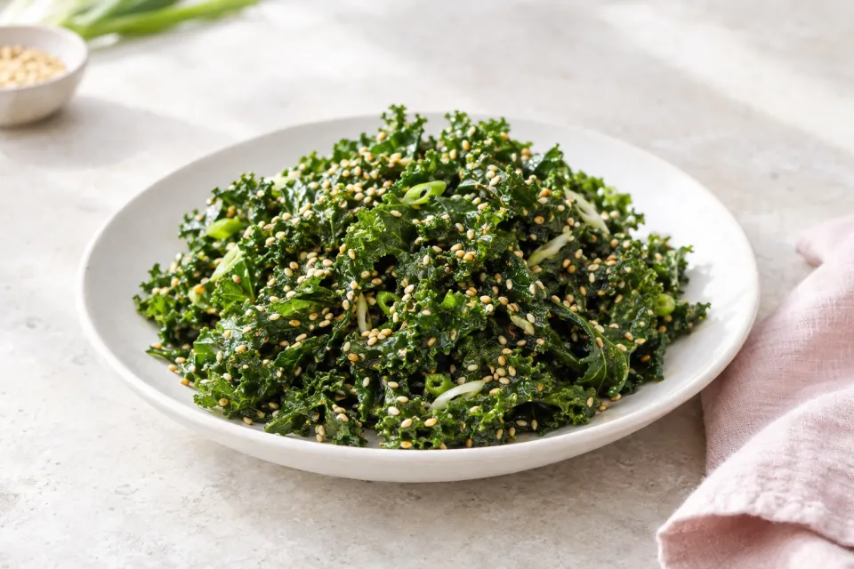 Sesame Kale