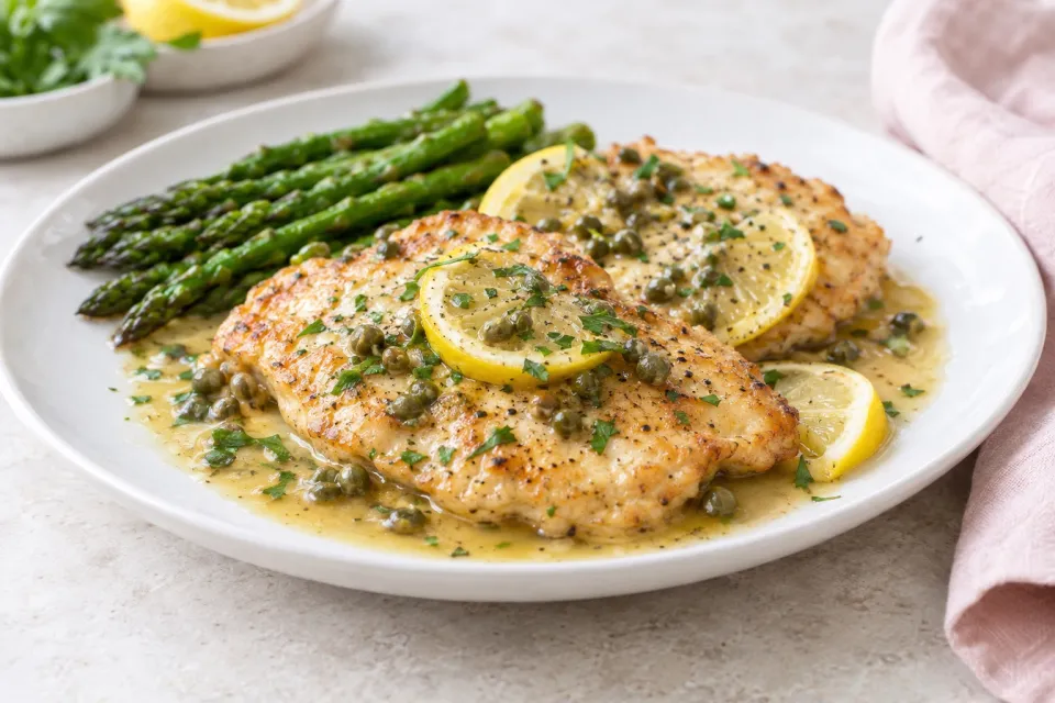Delicious Homemade Chicken Piccata