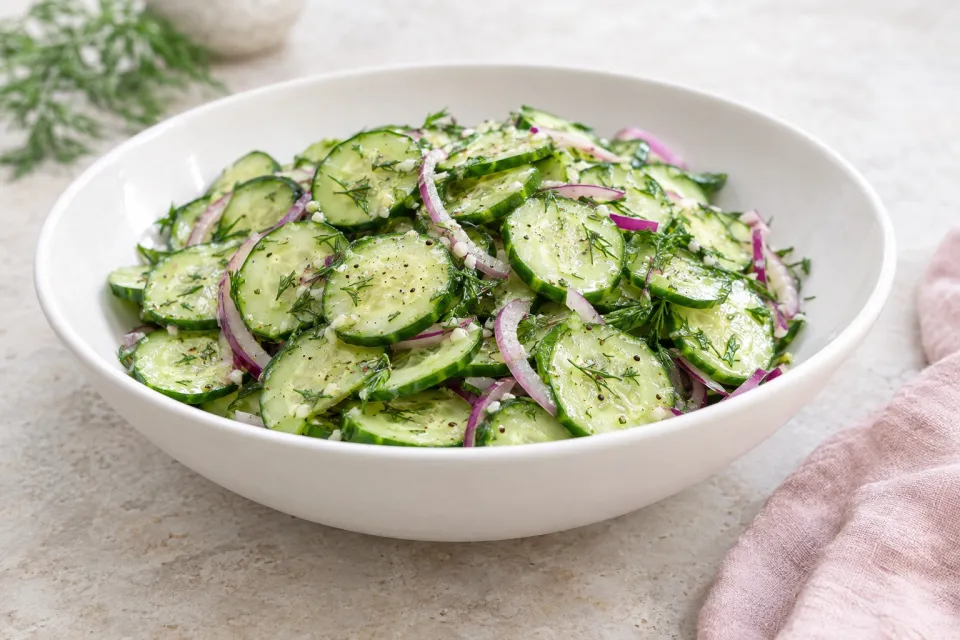 Easy Cucumber Salad