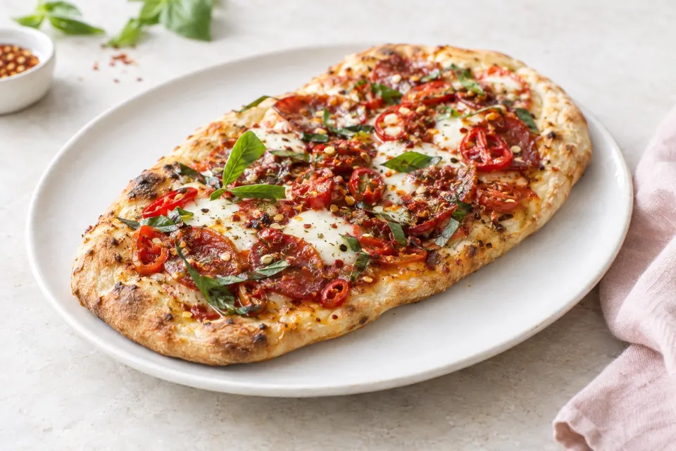 Spicy Italian Flat Bread