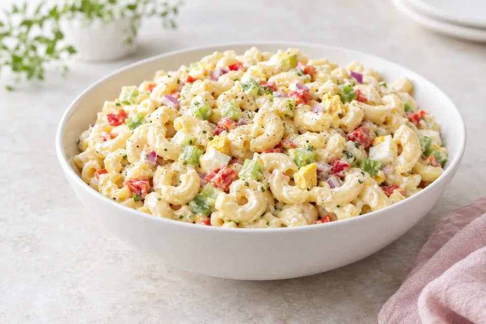 Mom’s Easy Macaroni Salad