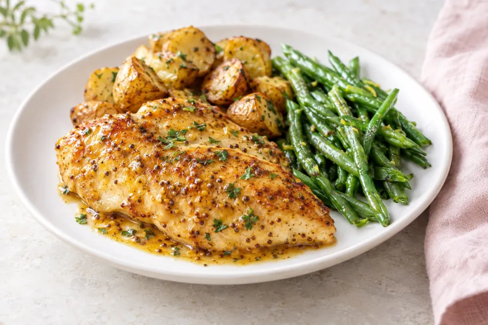 20 Minute Honey Mustard Chicken