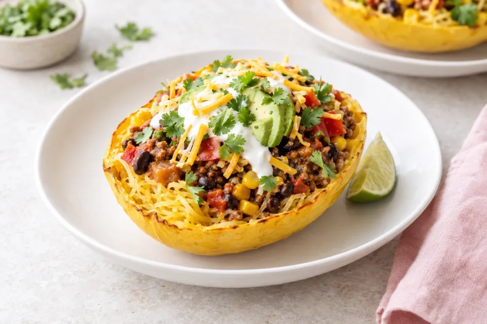 Southwest Spaghetti Squash Bowls