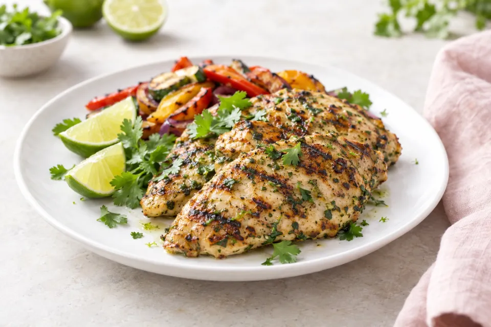 Grilled Cilantro Lime Chicken