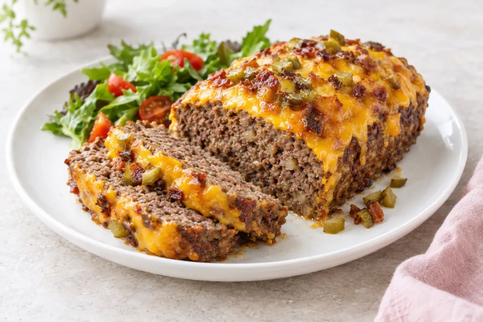 Cheddar Cheeseburger Meatloaf