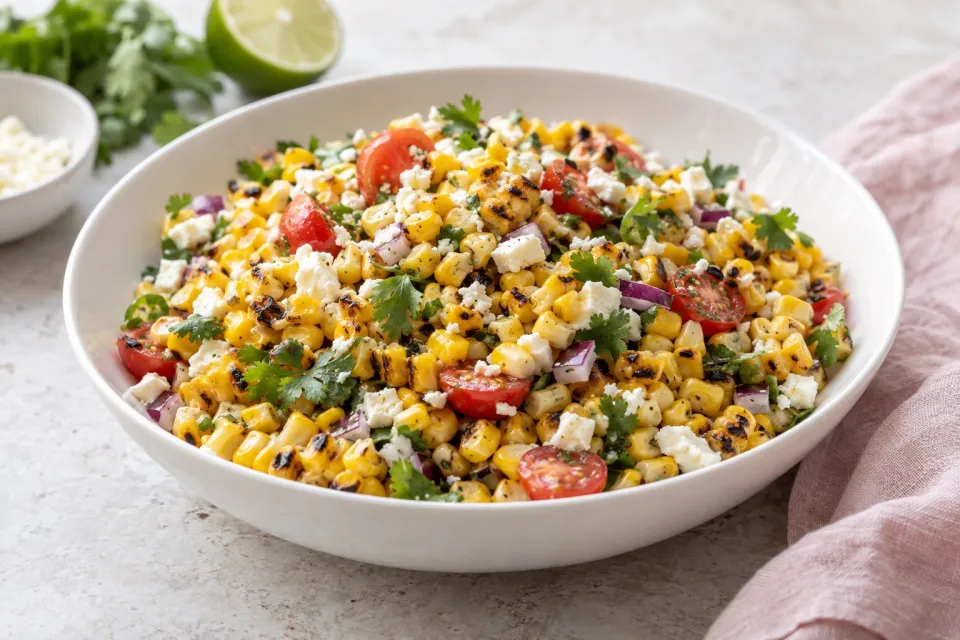 Grilled Corn Salad