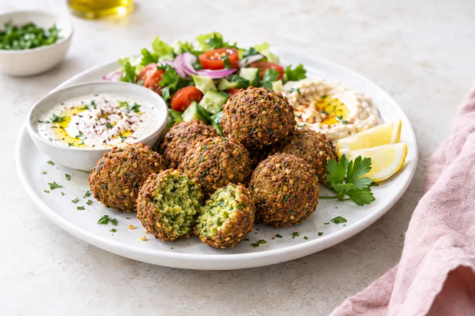Easy Homemade Falafel