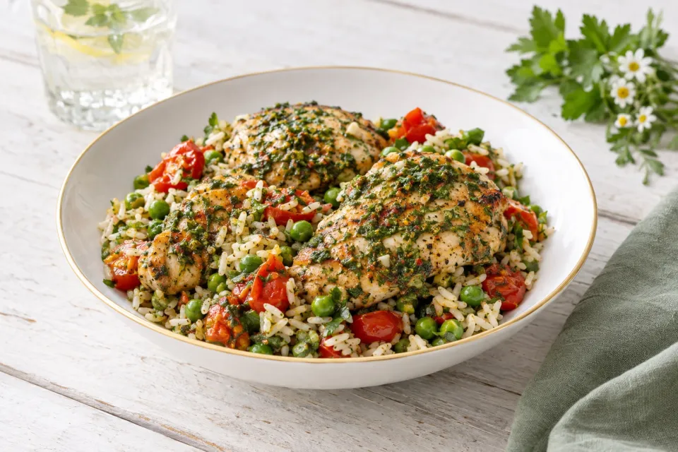 Chimichurri Chicken and Rice