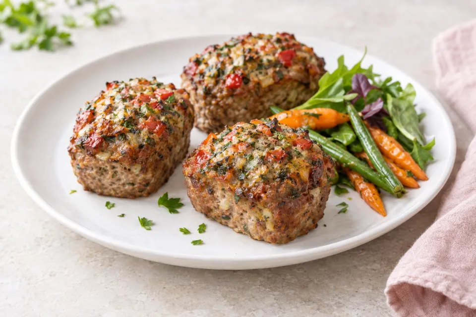 Mini Garden Turkey Loaves