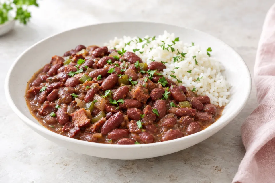 Pressure Cooker Red Beans