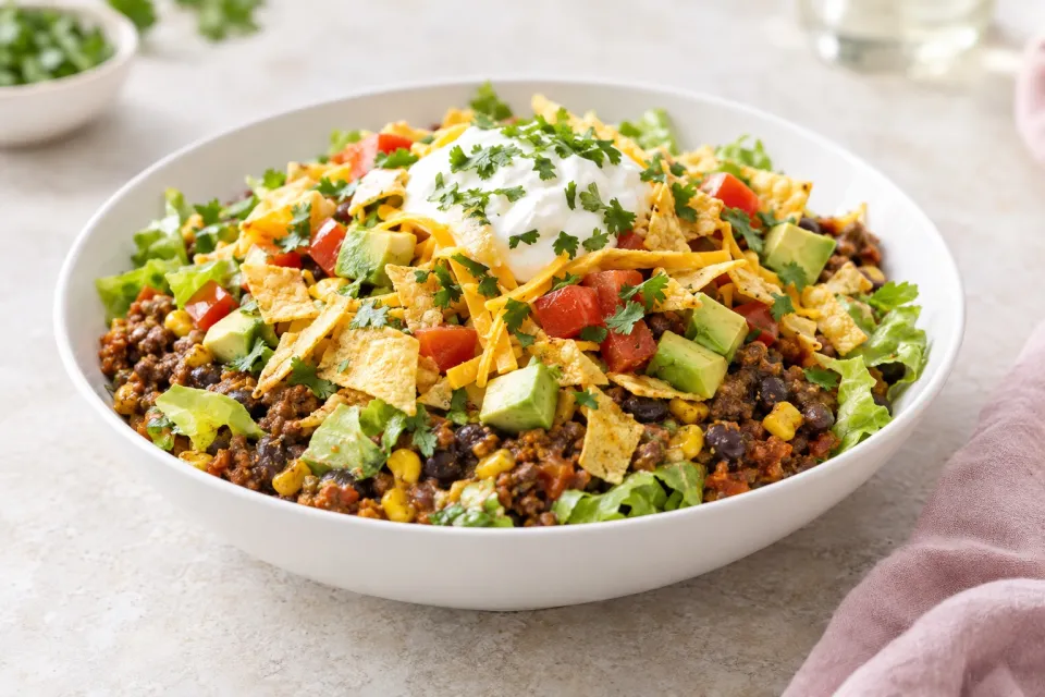 Taco Salad Skillet
